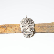 Load image into Gallery viewer, Sugar Skull Pendant
