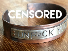 Load image into Gallery viewer, Stontree Creative - The Covert Motivational Bracelet - Censored Edition