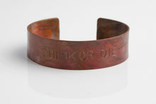 Load image into Gallery viewer, &quot;Think or Die&quot; Bracelet